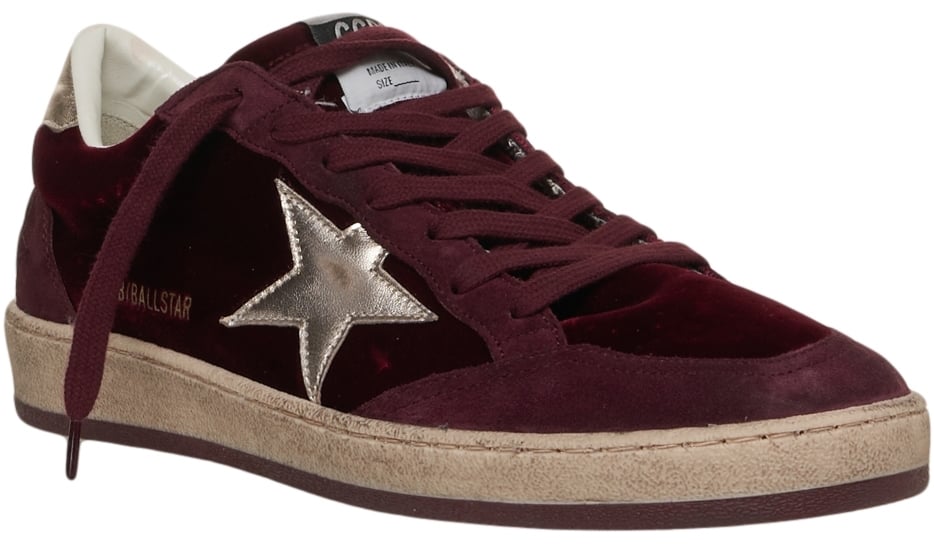Golden Goose Sneakers 'Ball Star' Rood