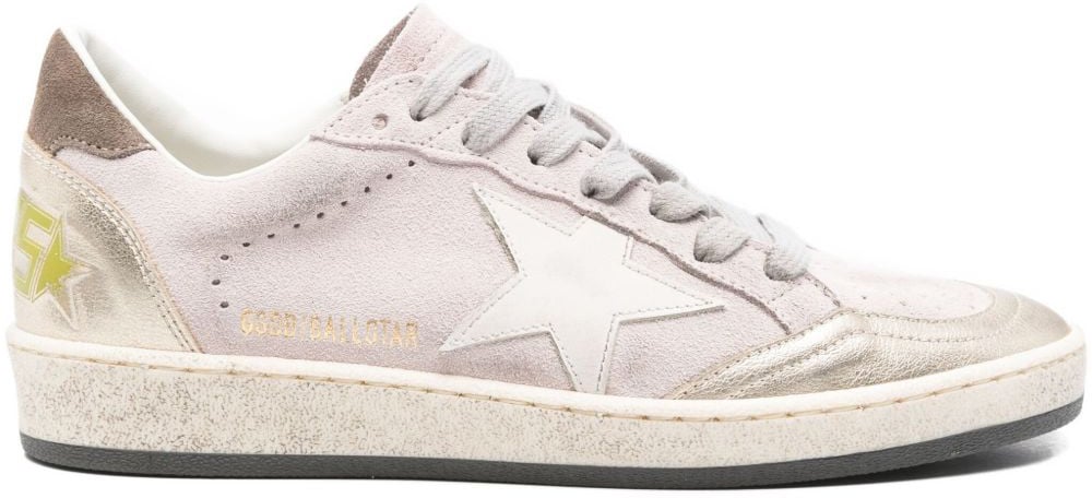Golden Goose Sneakers Pinkplainummilklight Green Roze