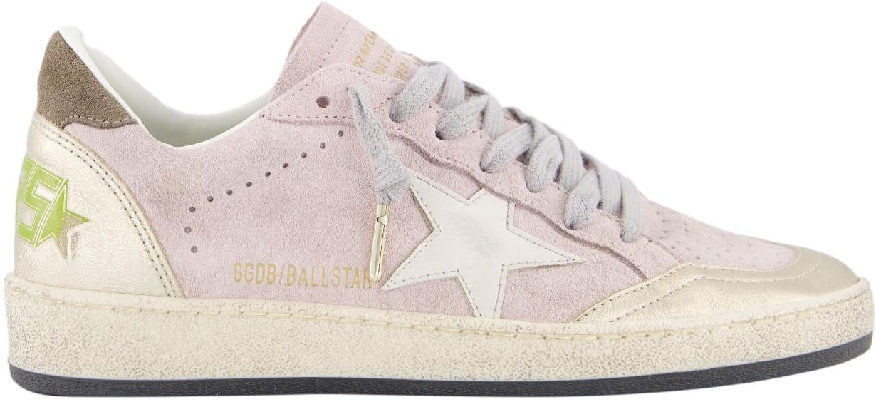 Golden Goose Dames Ball Star Roze