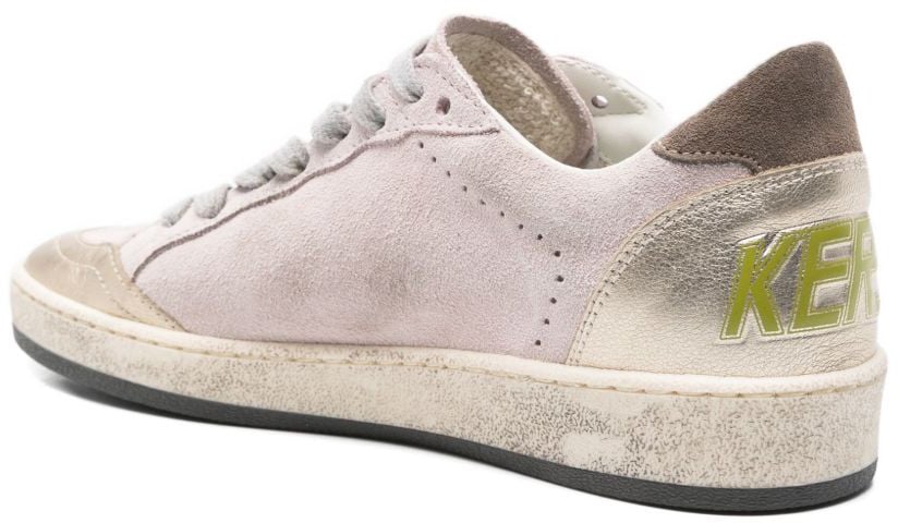 Golden Goose Sneakers Pinkplainummilklight Green Roze