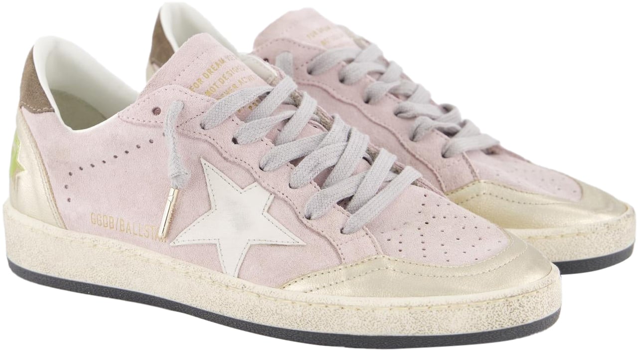 Golden Goose Dames Ball Star Roze