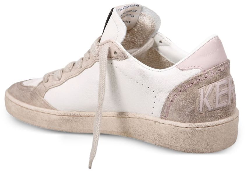 Golden Goose Sneakers Whitepinkbeige Wit
