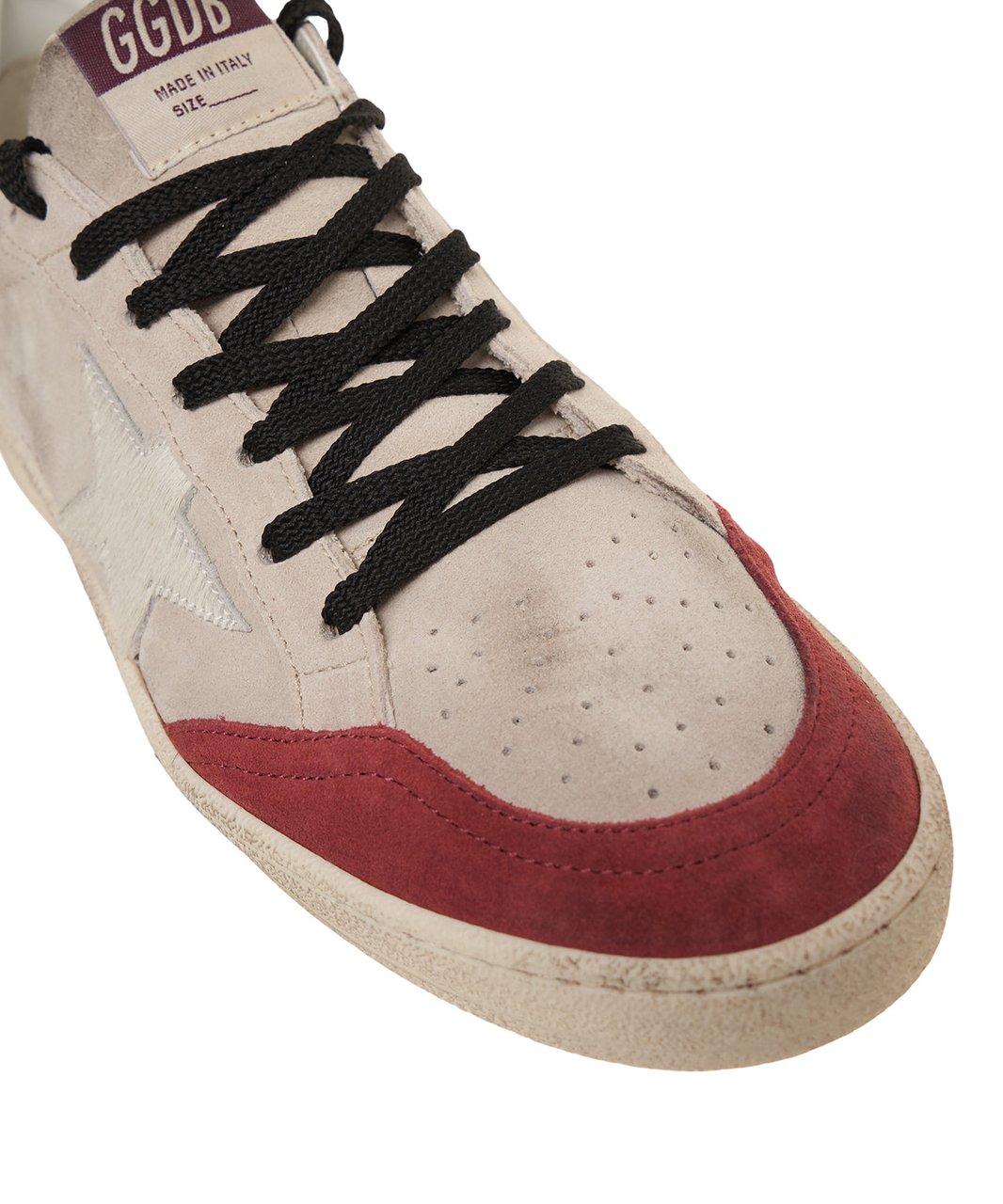 Golden Goose Sneakers 'Ball Star' Rood