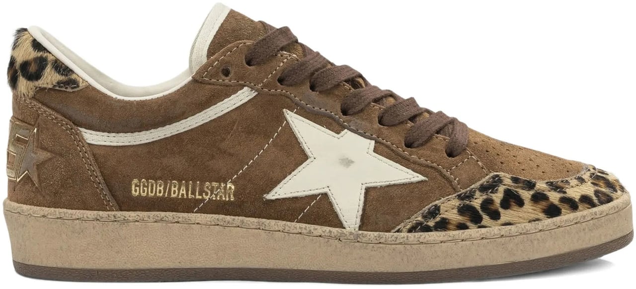 Golden Goose Dames Ballstar Bruin