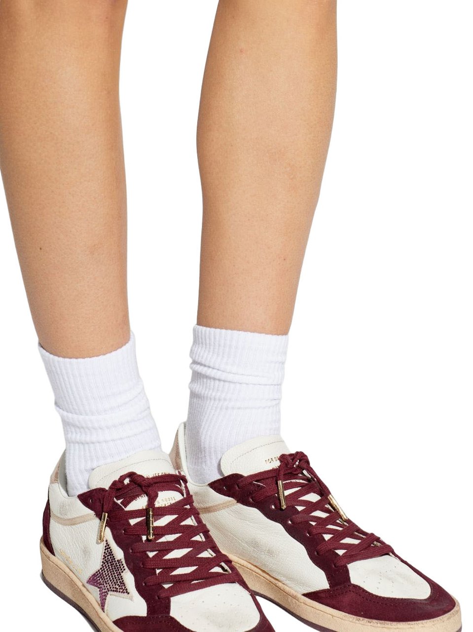 Golden Goose Sneakers White / Cherry / Red / Quarz Wit