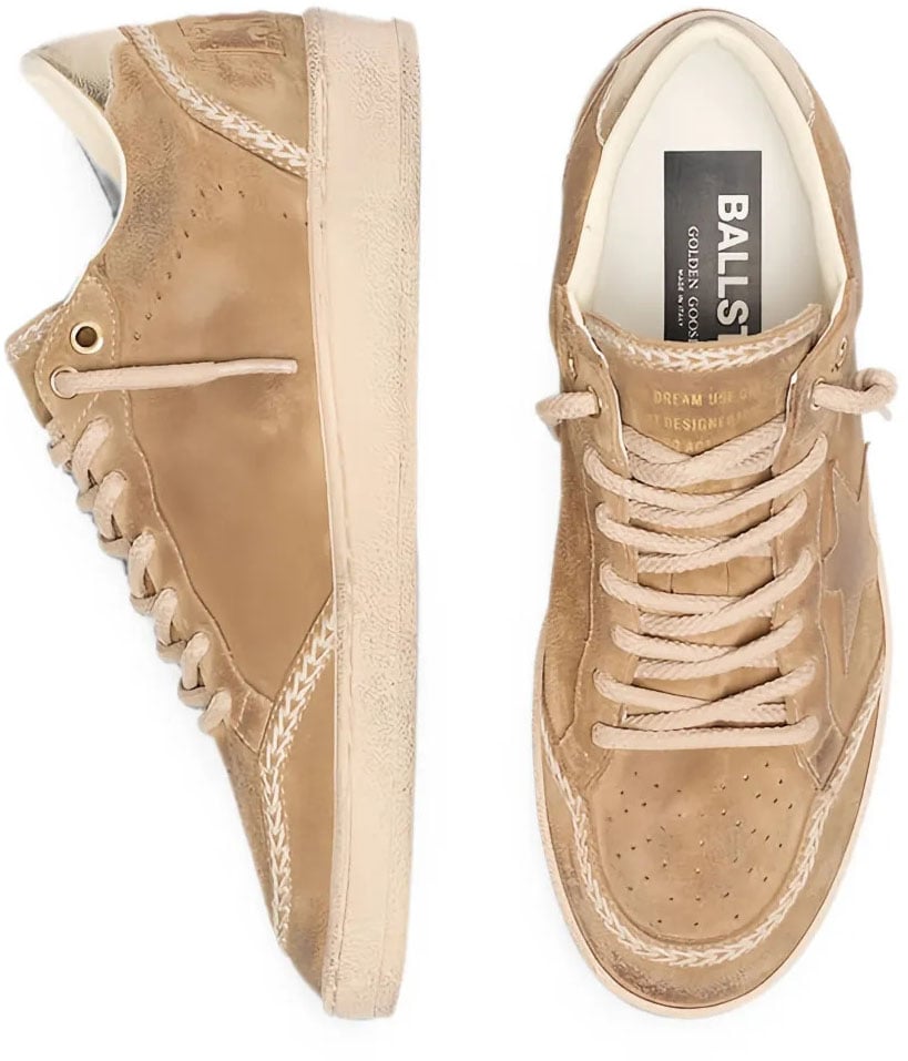 Golden Goose Sneakers Tobacco/Gold Beige