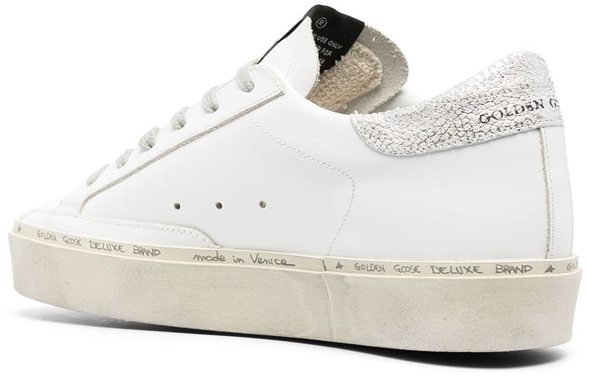 Golden Goose Sneakers Silver Zilver