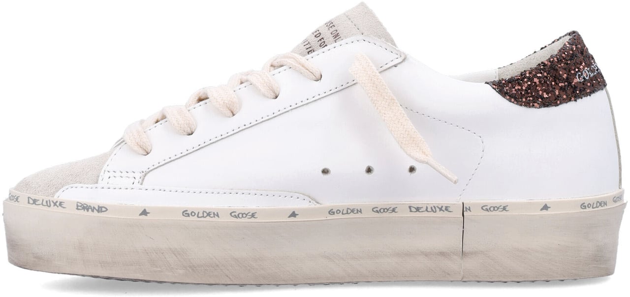 Golden Goose Hi Star White Grey Purlple Brown Wit