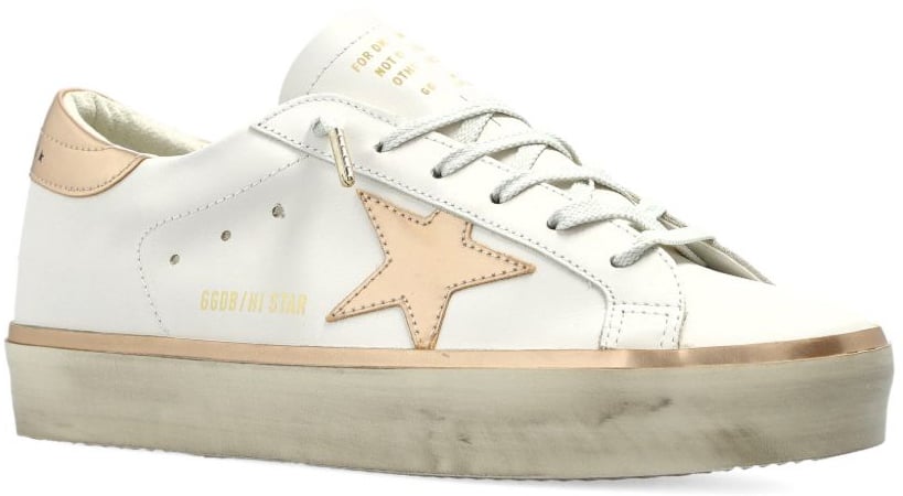 Golden Goose Sneakers White Taupe Taupe