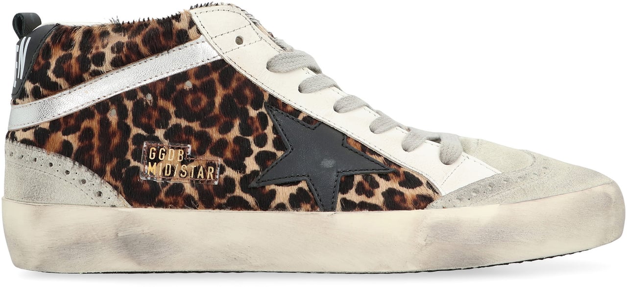 Golden Goose Mid Star mid-top sneakers Beige