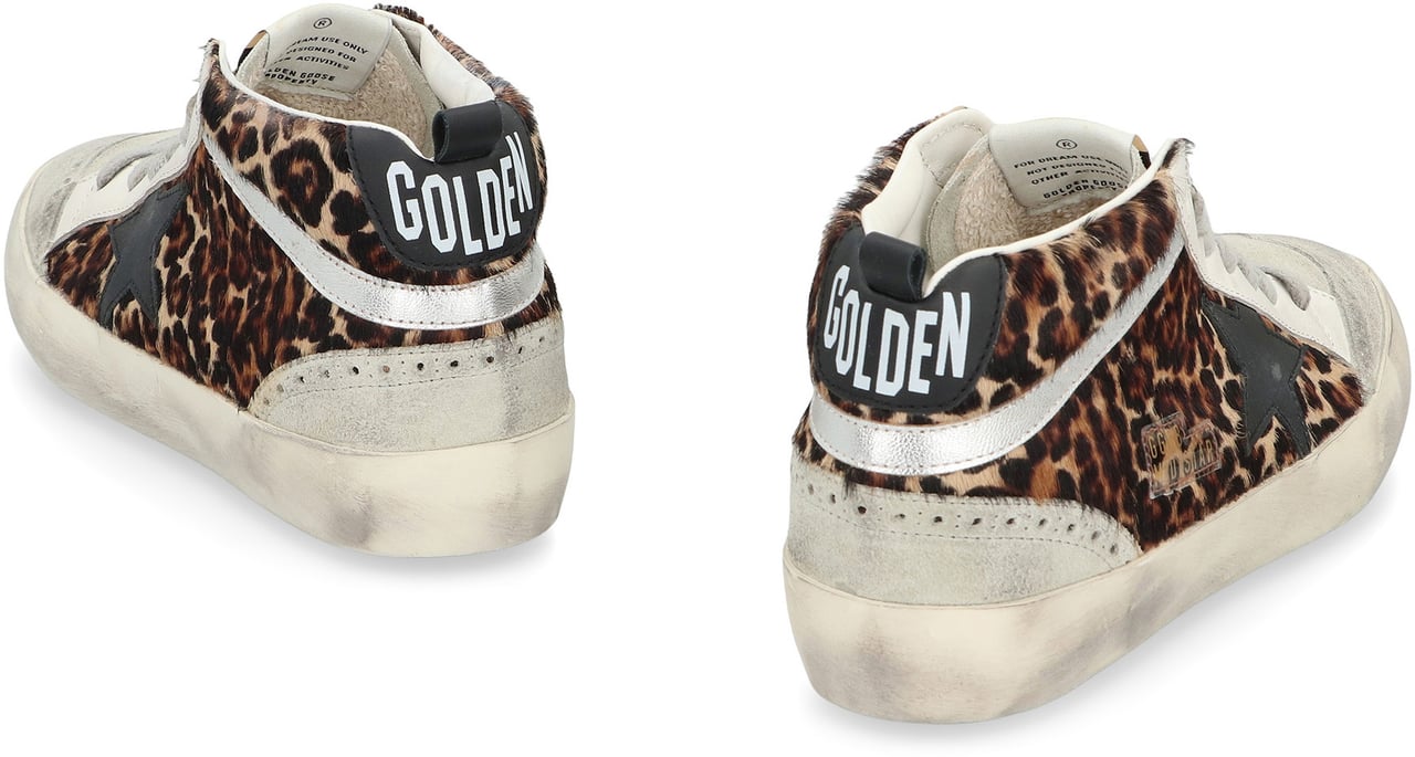 Golden Goose Mid Star mid-top sneakers Beige