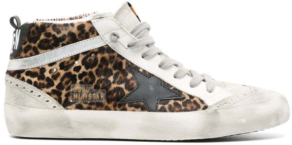 Golden Goose Sneakers Beige Brown Beige