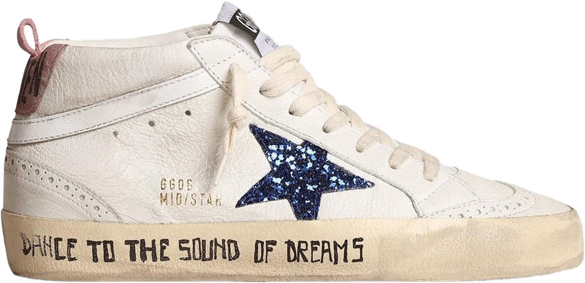 Golden Goose Dames Mid Star Wit