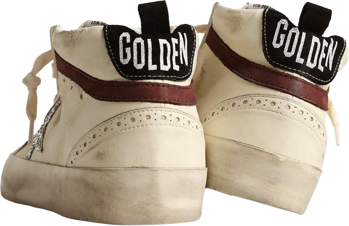 Golden Goose Dames Mid Star sneakers Wit