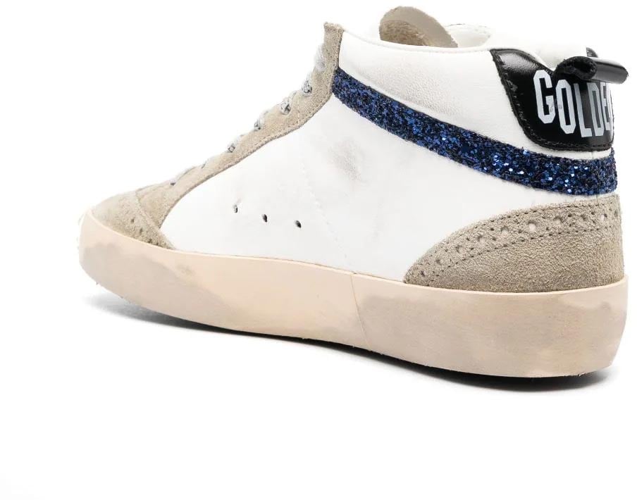 Golden Goose Sneakers Cream Brown Black Silver Brown Divers