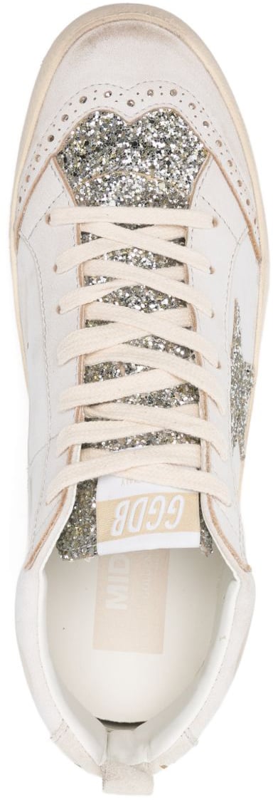 Golden Goose Sneakers Beige / Platinum Wit