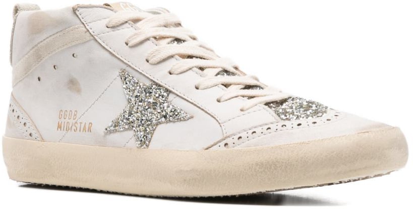 Golden Goose Sneakers Beige / Platinum Wit