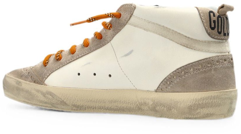 Golden Goose Sneakers Beige/Silver Wit