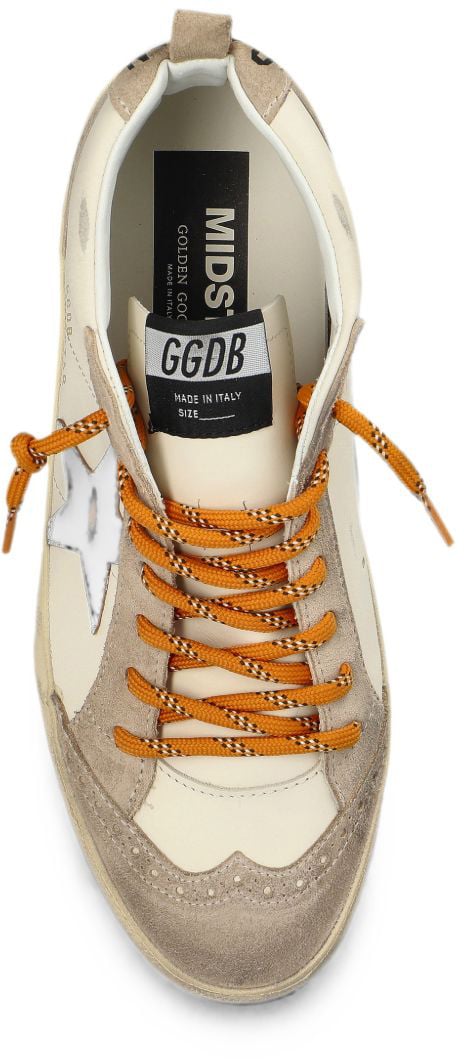 Golden Goose Sneakers Beige/Silver Wit