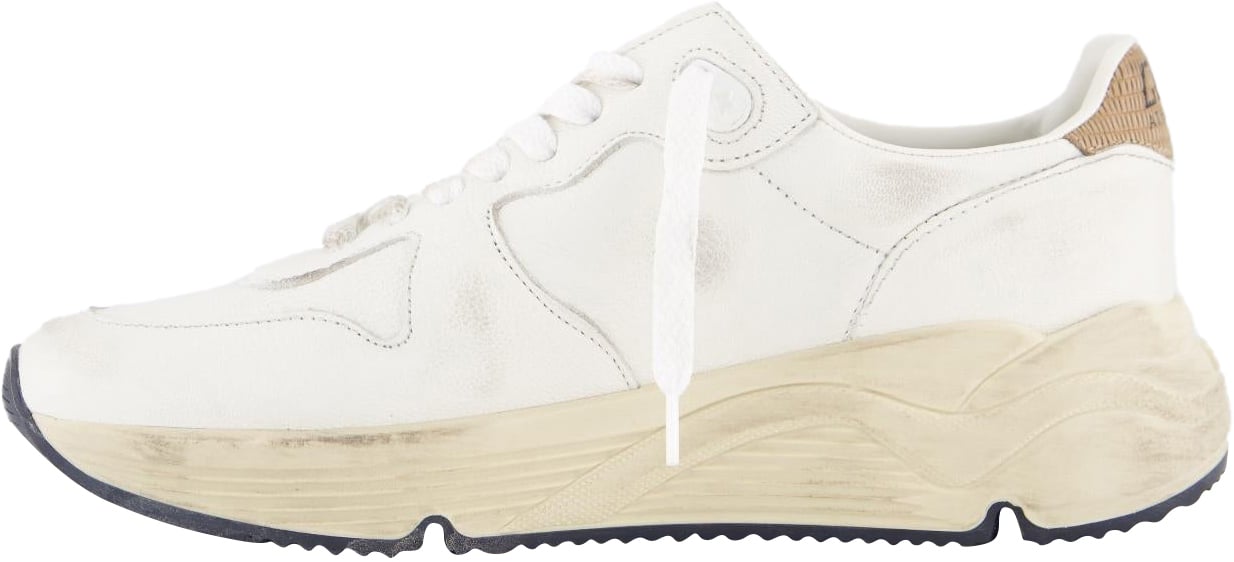 Golden Goose Dames Running Sole Wit