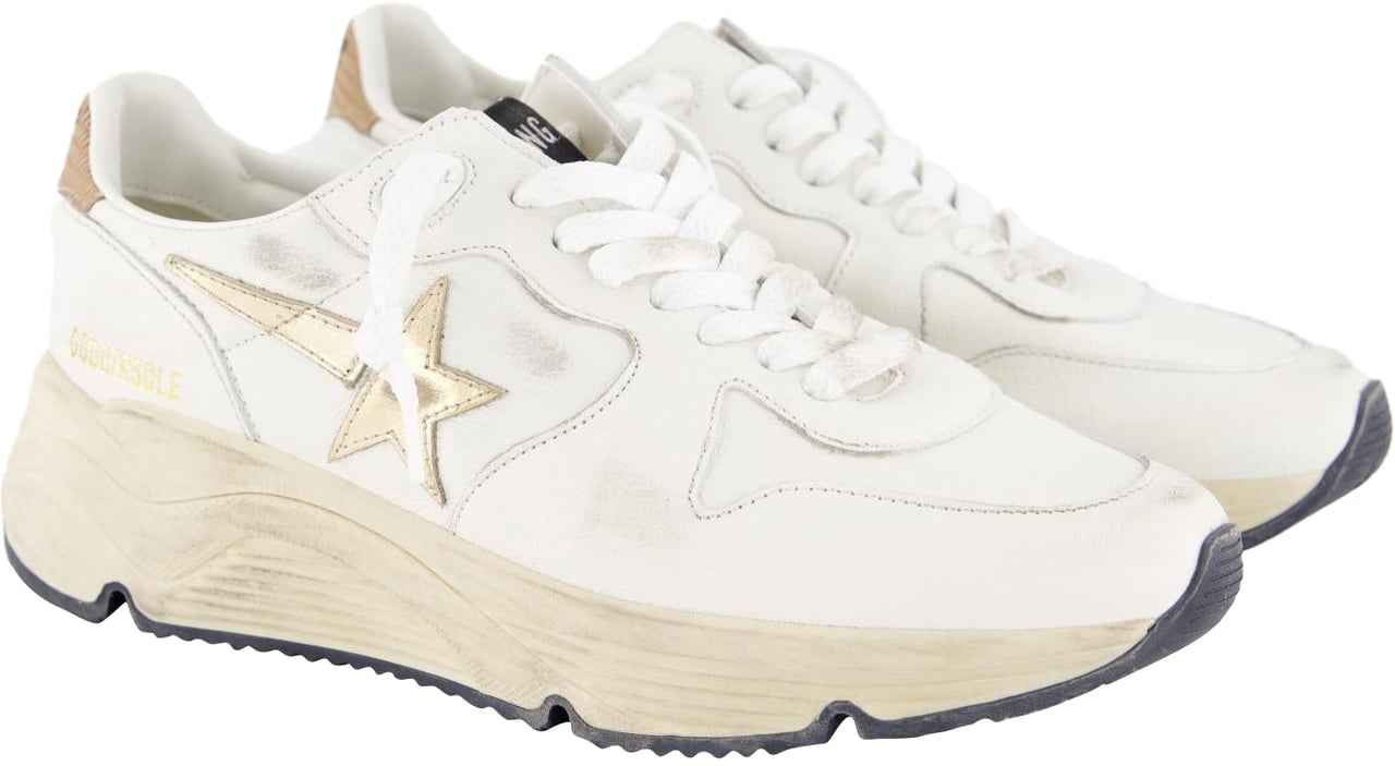 Golden Goose Dames Running Sole Wit