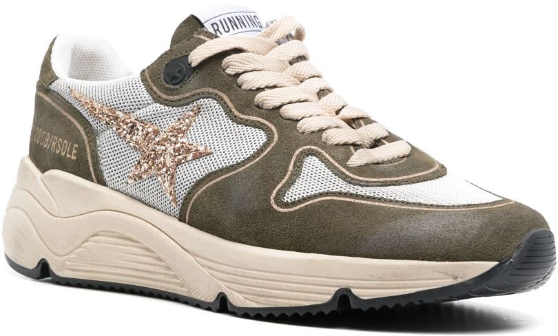 Golden Goose Sneakers Whiteredbeigeice Wit