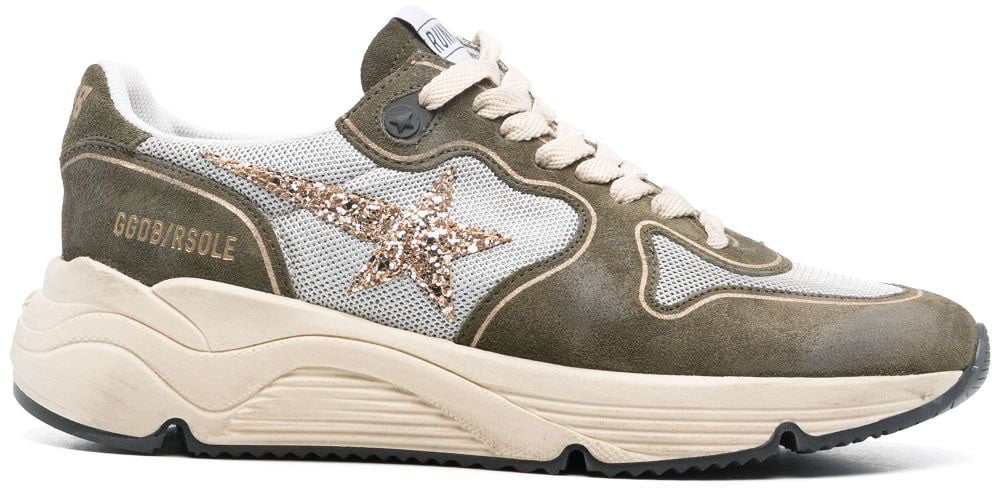 Golden Goose Sneakers Whiteredbeigeice Wit
