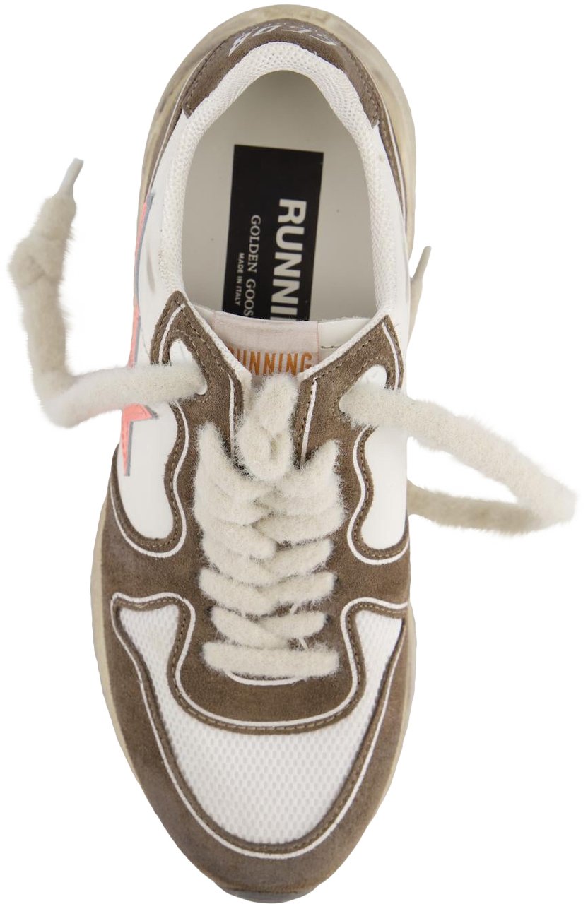Golden Goose Dames Running Sole Sneaker Bruin Bruin