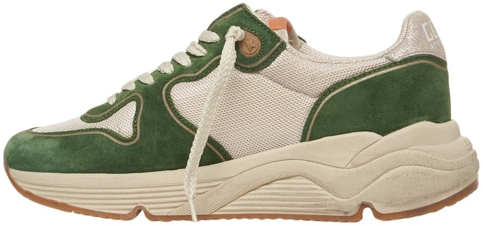 Golden Goose Sneakers 'Running Sole' Groen
