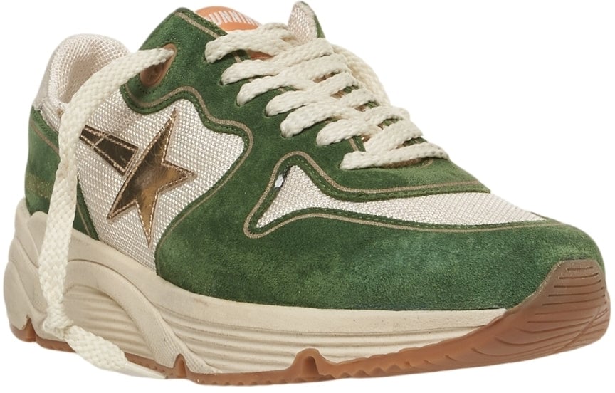 Golden Goose Sneakers 'Running Sole' Groen