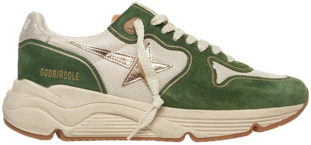 Golden Goose Sneakers 'Running Sole' Groen
