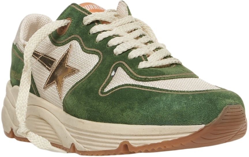 Golden Goose Sneakers 'Running Sole' Groen