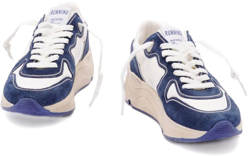 Golden Goose Sneakers Whitebluesilver Divers