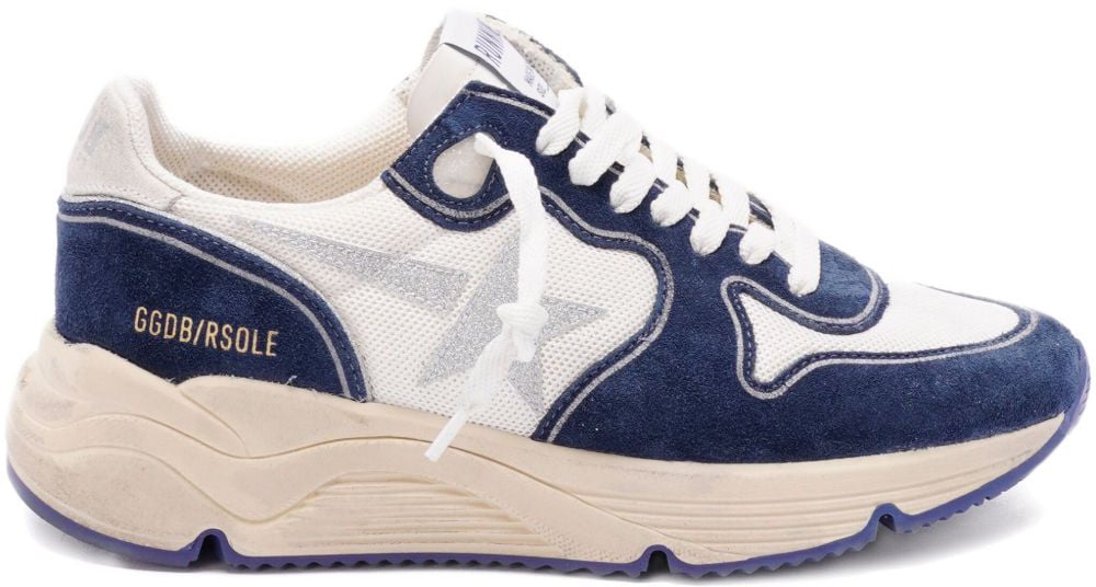 Golden Goose Sneakers Whitebluesilver Divers
