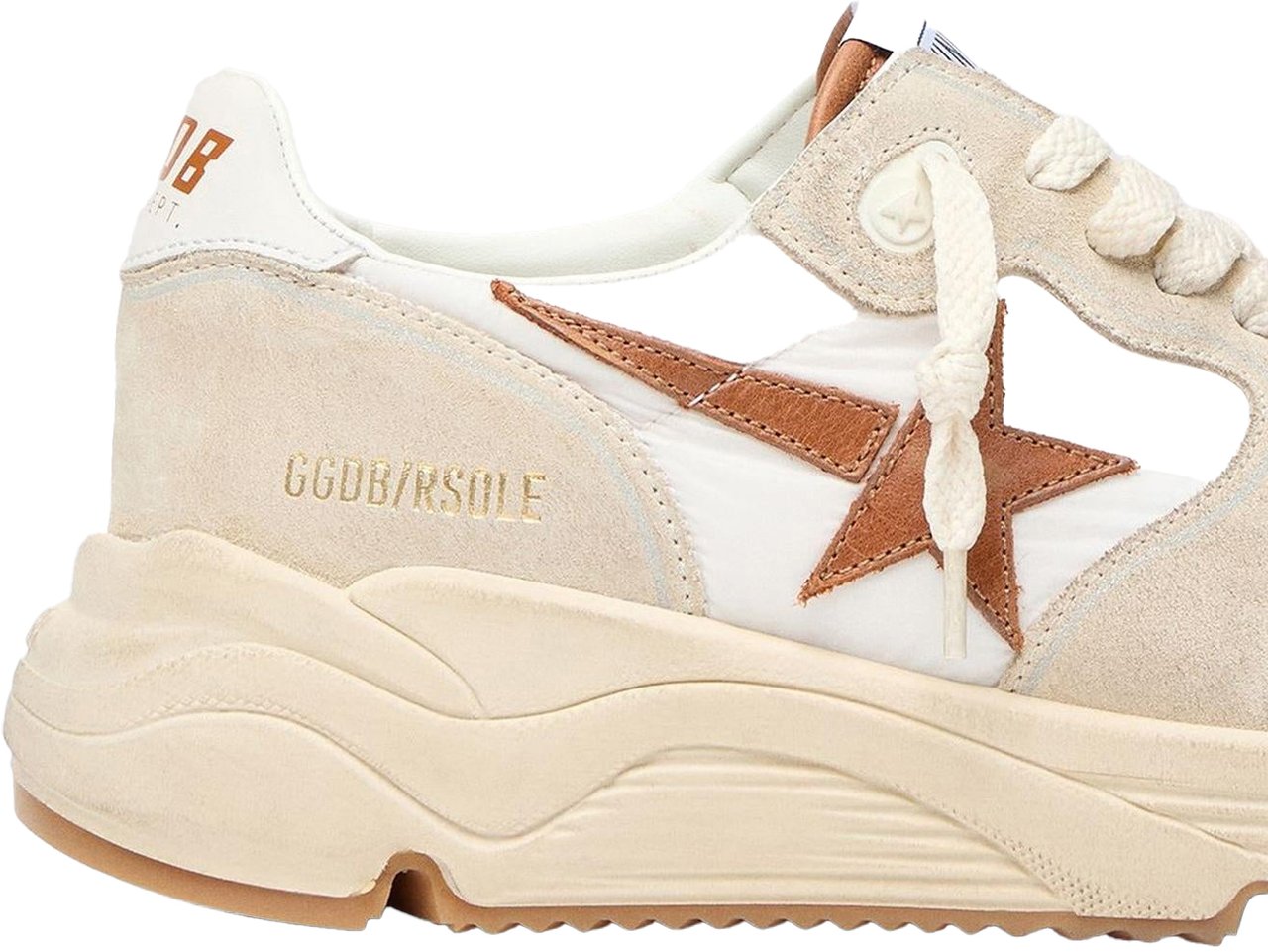 Golden Goose Dames Running Sole Wit
