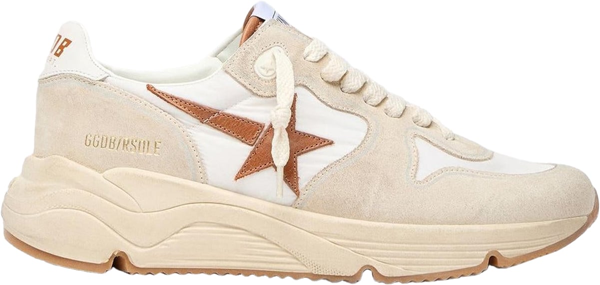 Golden Goose Dames Running Sole Wit