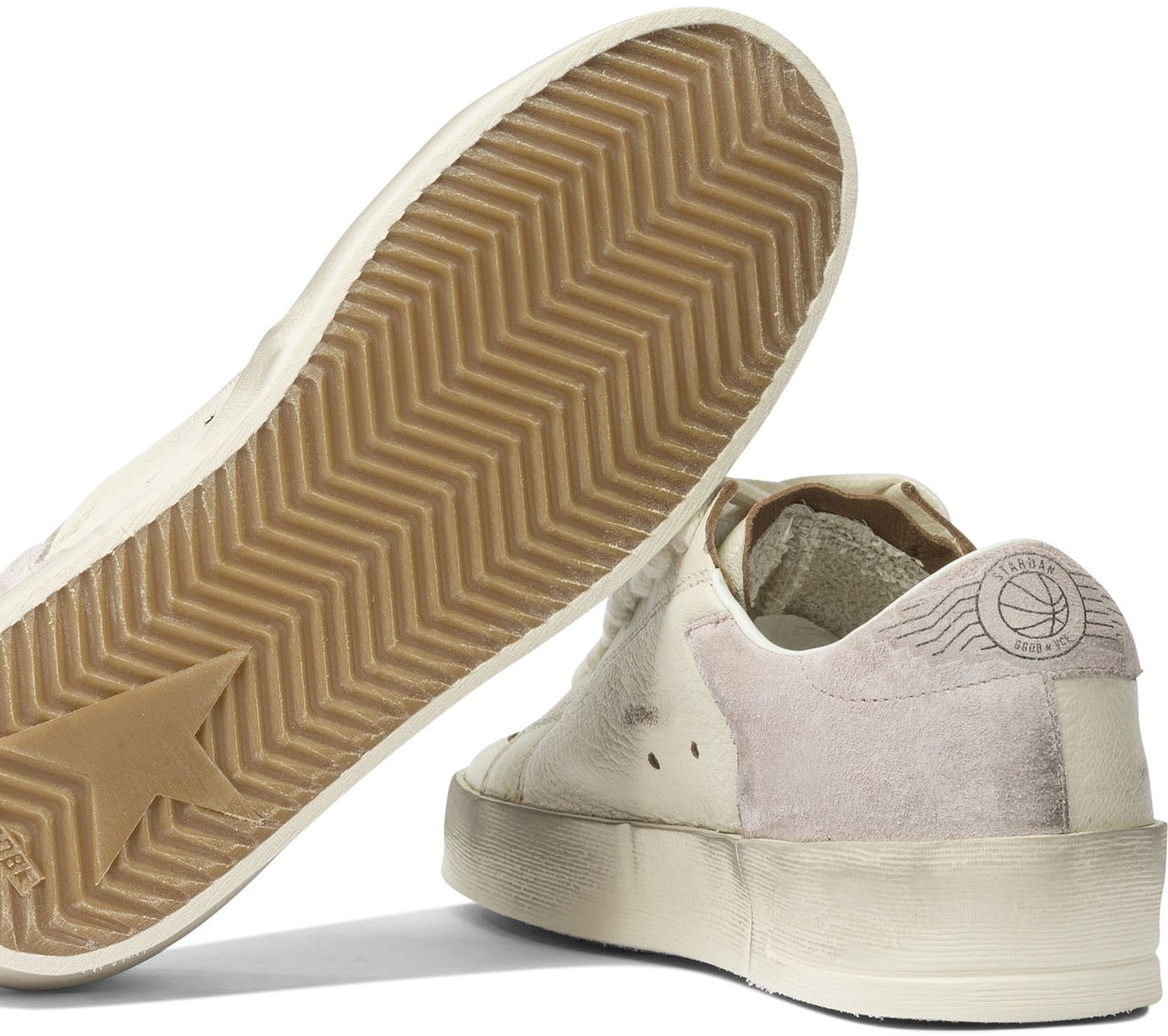 Golden Goose "Stardan" Sneakers Wit