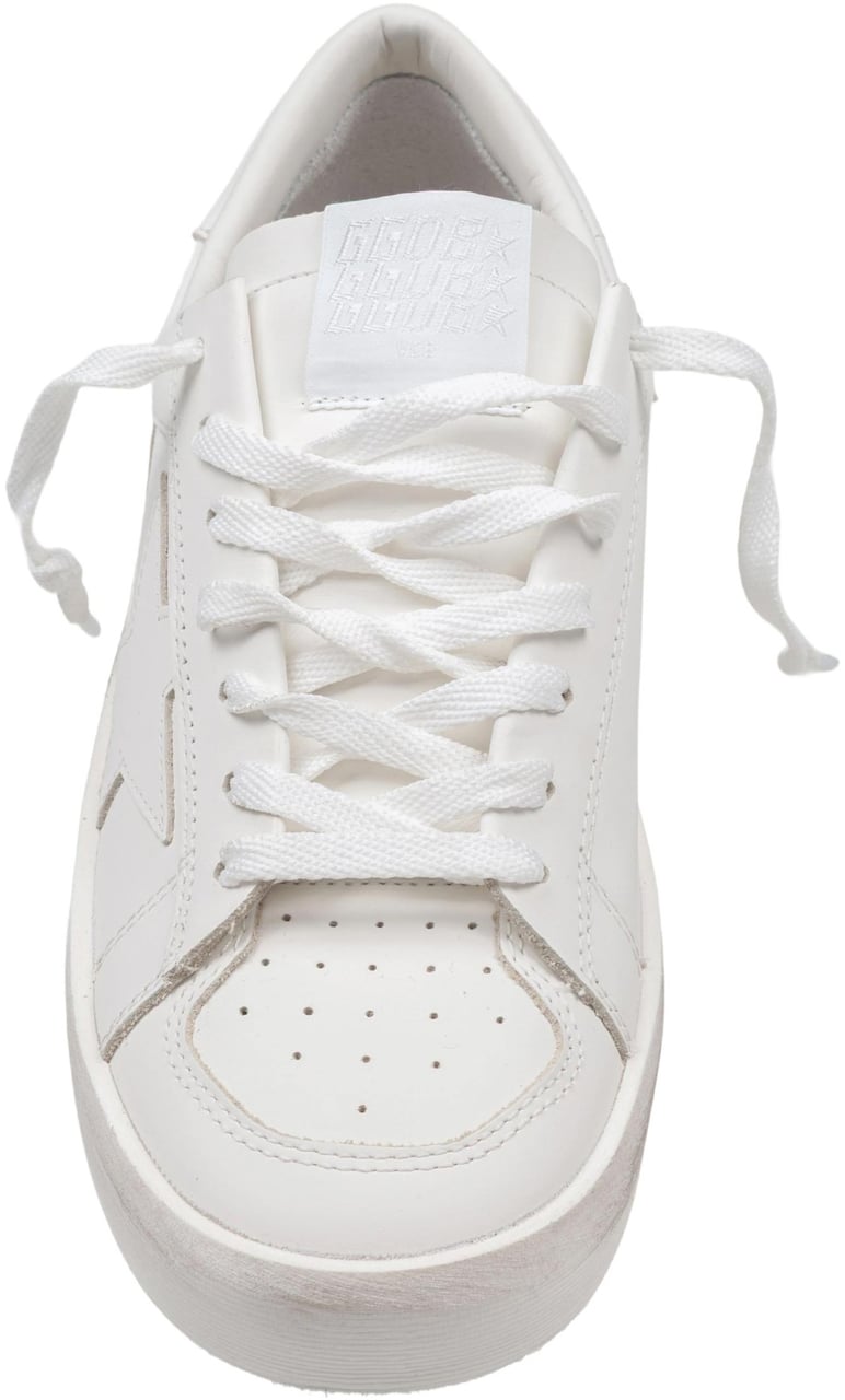 Golden Goose Golden goose stardan white leather sneakers Wit
