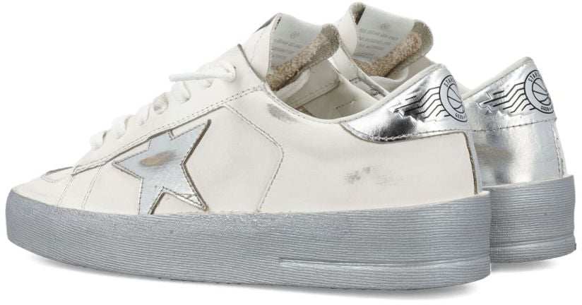 Golden Goose Sneakers White/Silver Wit