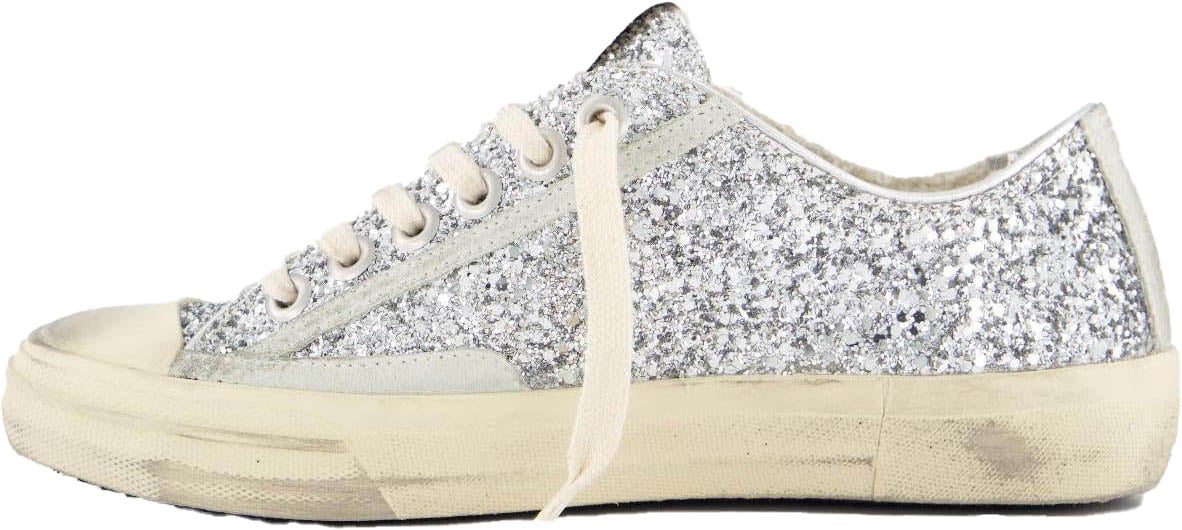 Golden Goose Dames V- Star 2 Sneaker Metallic Metallic