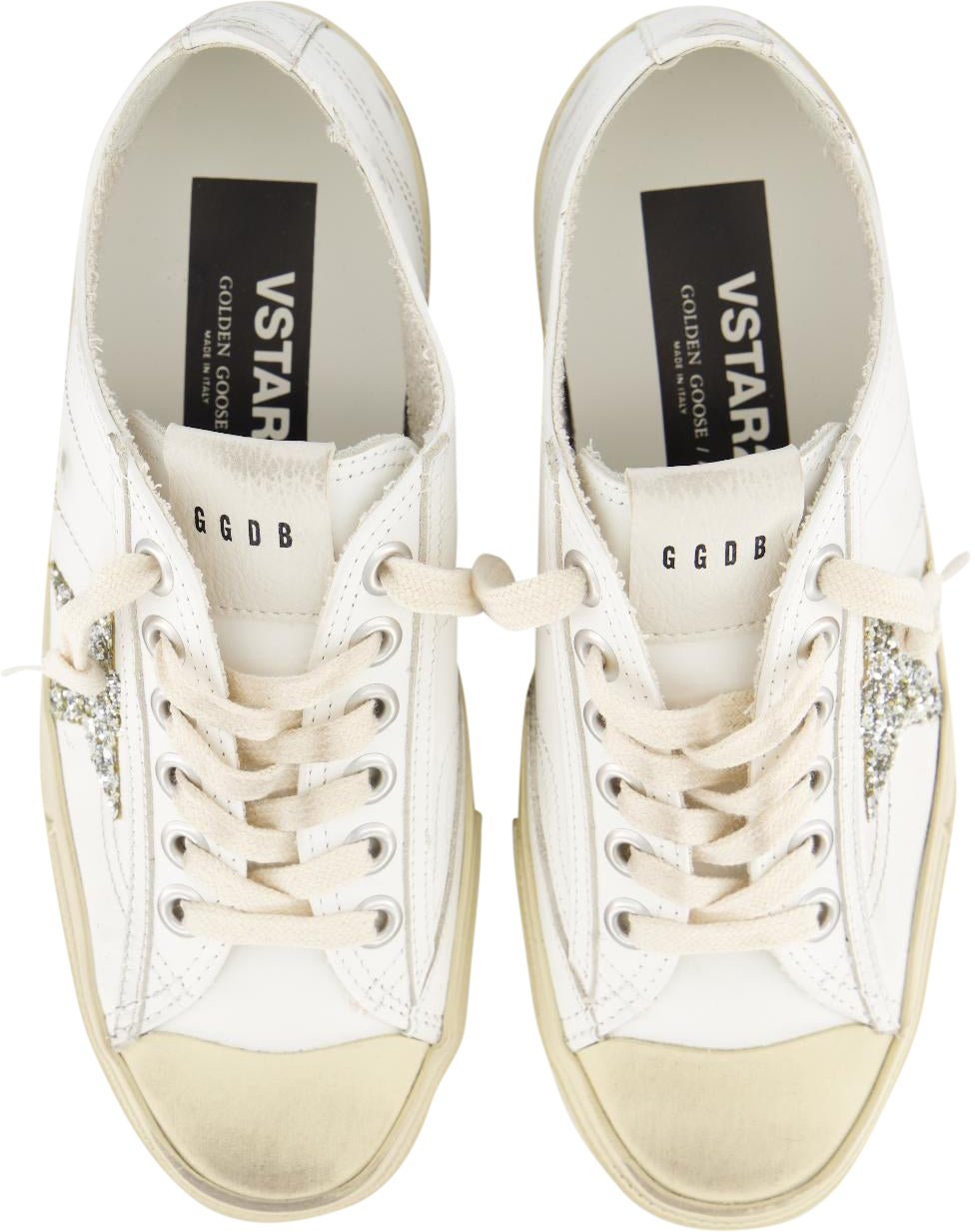 Golden Goose Dames V-Star 2 Sneaker Wit Wit
