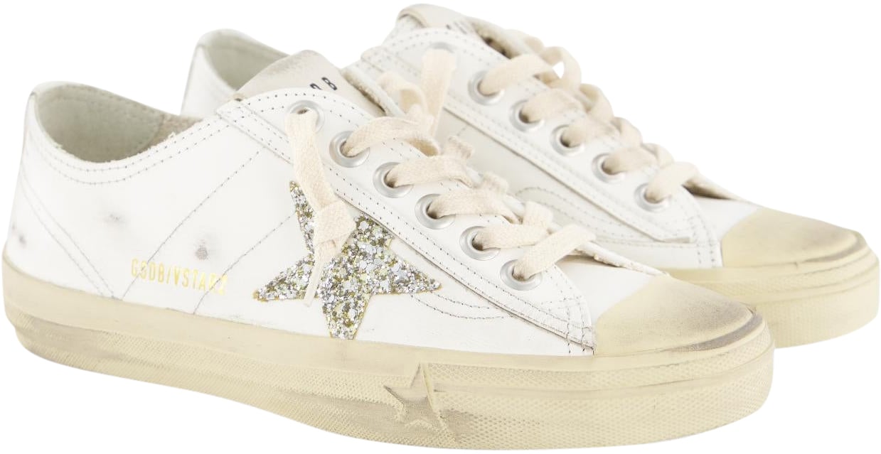 Golden Goose Dames V-Star 2 Sneaker Wit Wit