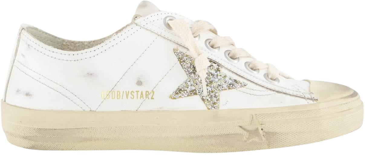 Golden Goose Dames V-Star 2 Sneaker Wit Wit