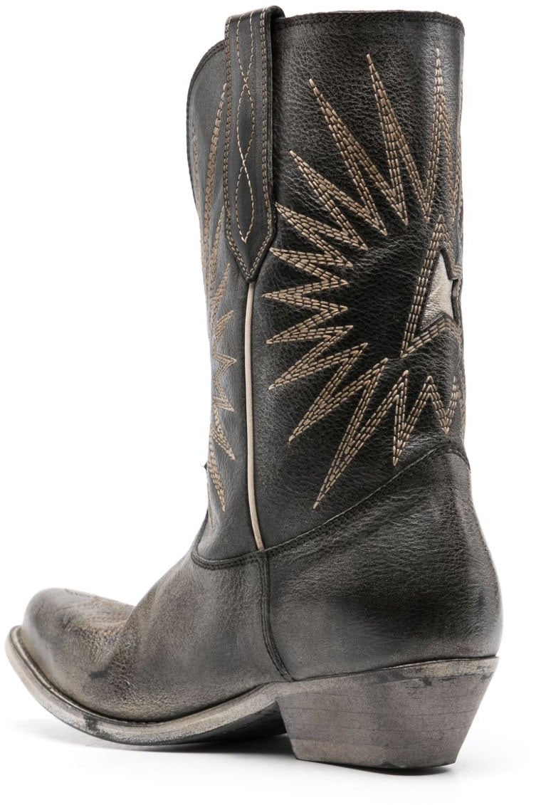 Golden Goose Boots Brown Bruin