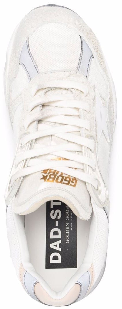 Golden Goose Sneakers Silver Zilver