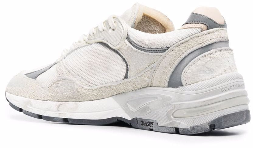 Golden Goose Sneakers Silver Zilver