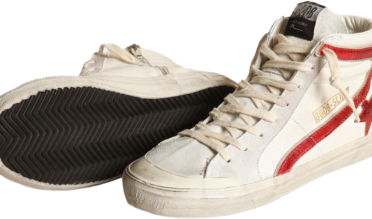 Golden Goose Dames Slide Penstar Wit