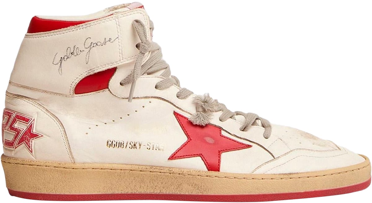 Golden Goose Dames Sky Star Wit