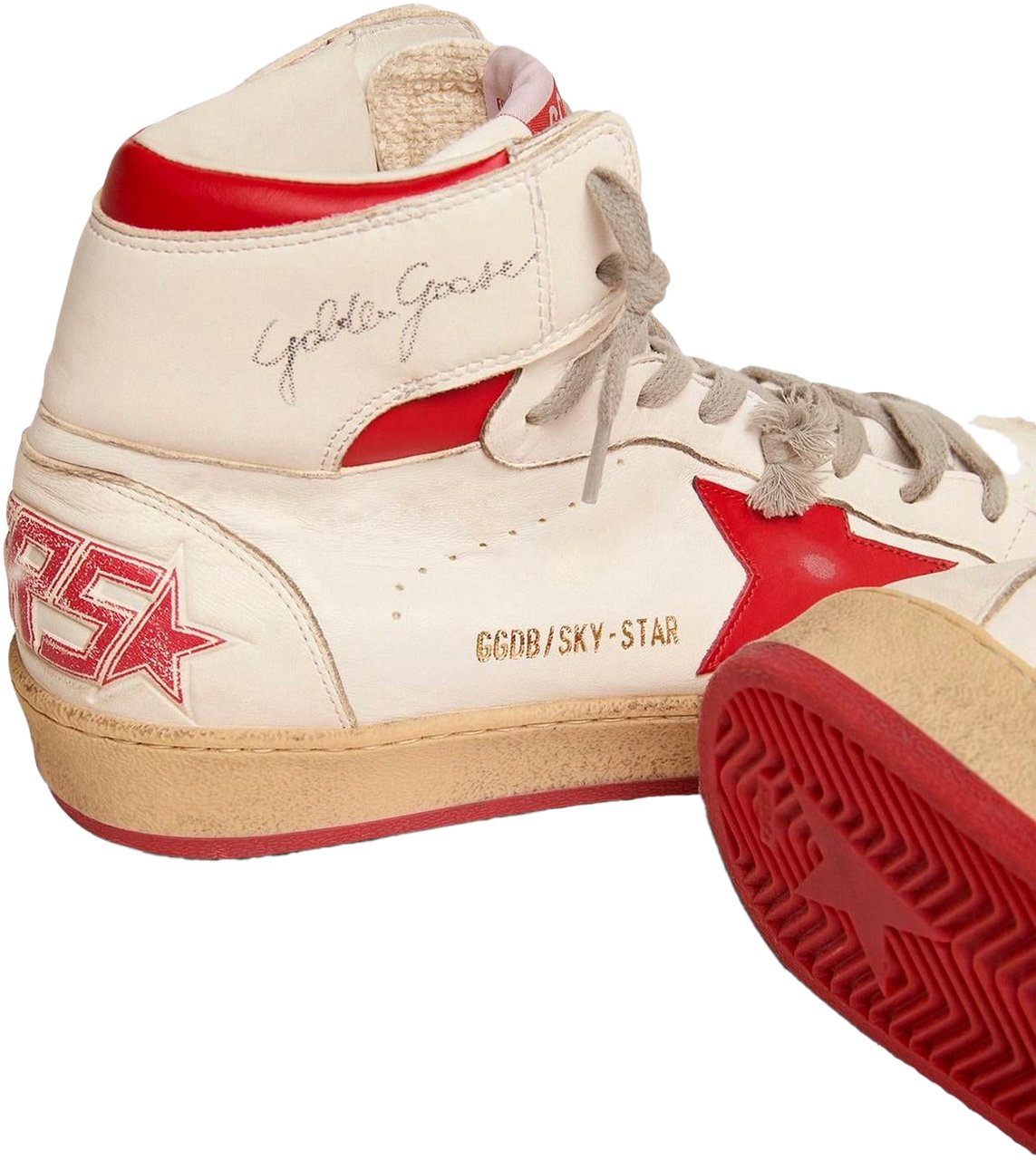 Golden Goose Dames Sky Star Wit