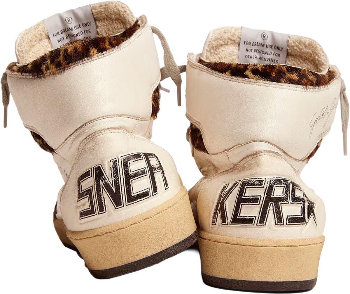 Golden Goose Dames Sky Star Serigraph sneakers Wit